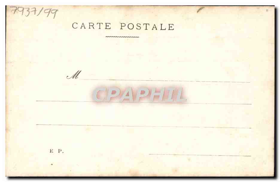 CPA Fantaisie Femme Le carnet de bal  — Back