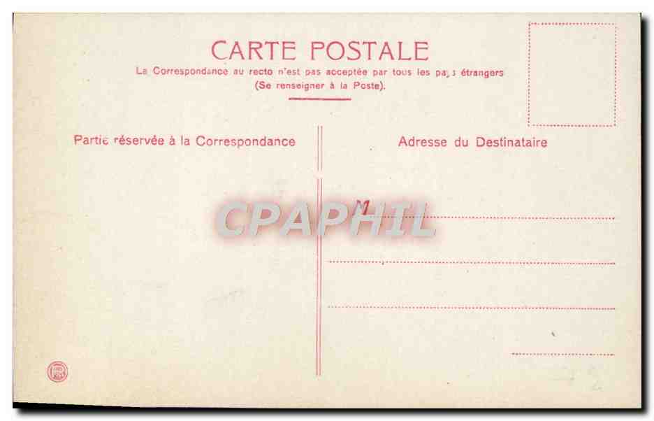 Escena teatral — escena de amor con un tercer personaje — Walert Paris, n° 1795 — Reverso