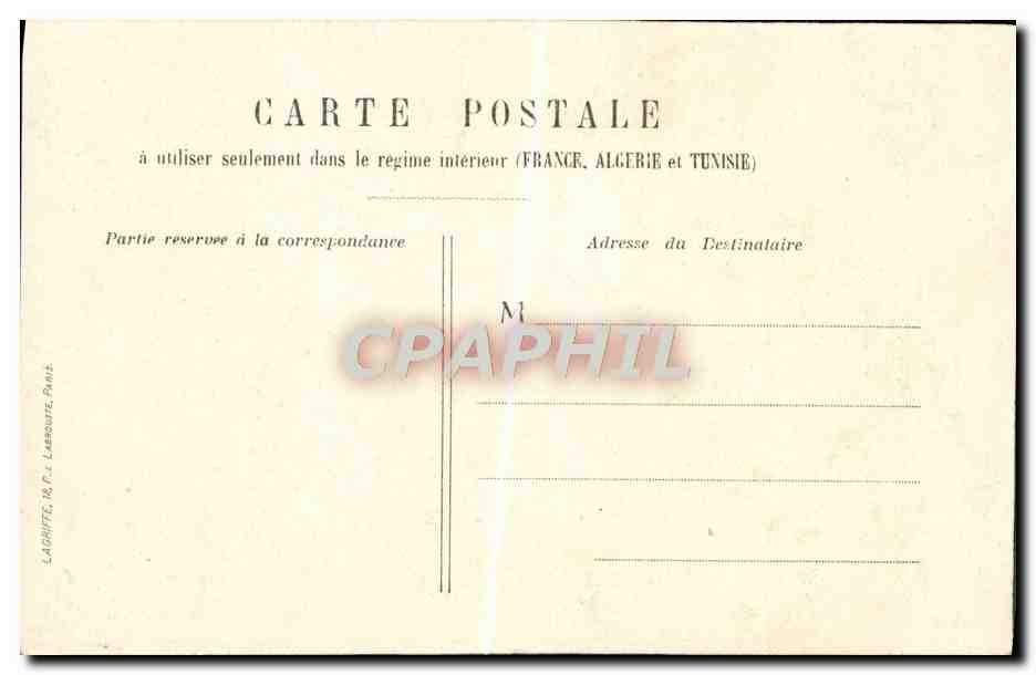CPA Fantaisie Enfants Balancoire — Verso