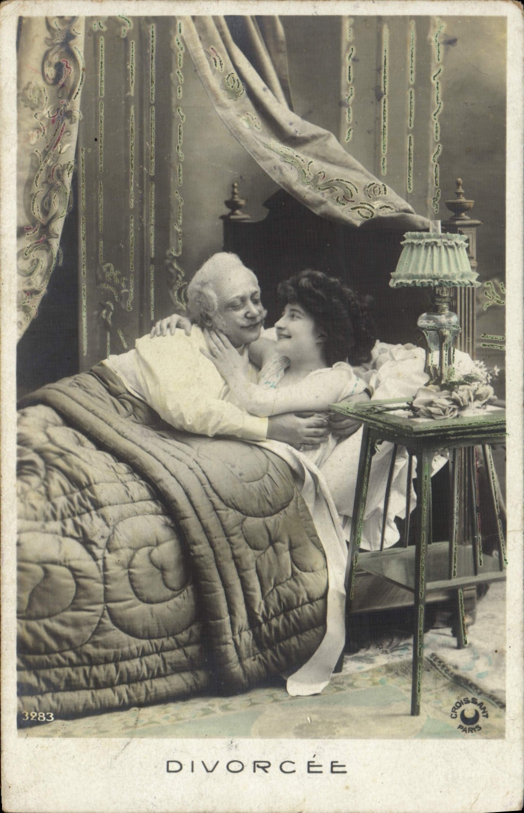 Divorzata — scena teatrale — Croissant, Parigi, n°3283