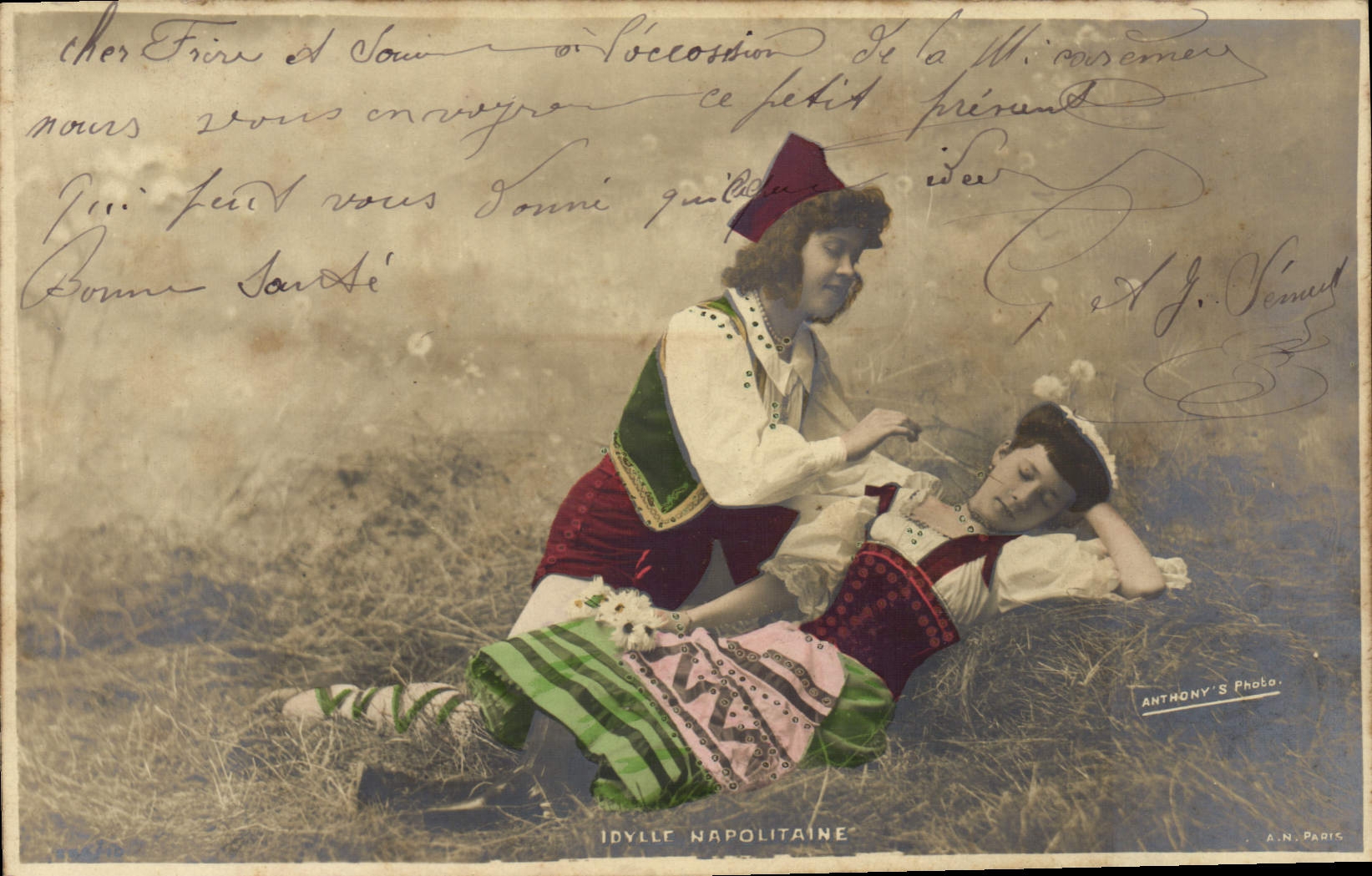 Idylle napolitaine — Anthony's Photo, A.N. Paris — n° de série non visible