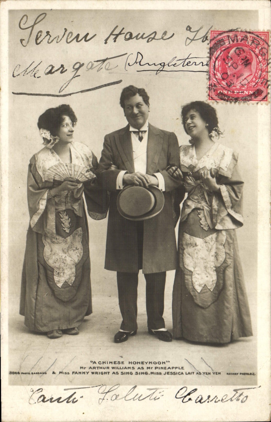Theatersessie — 'A Chinese Honeymoon' — Rotary Photo & Co. Ltd.