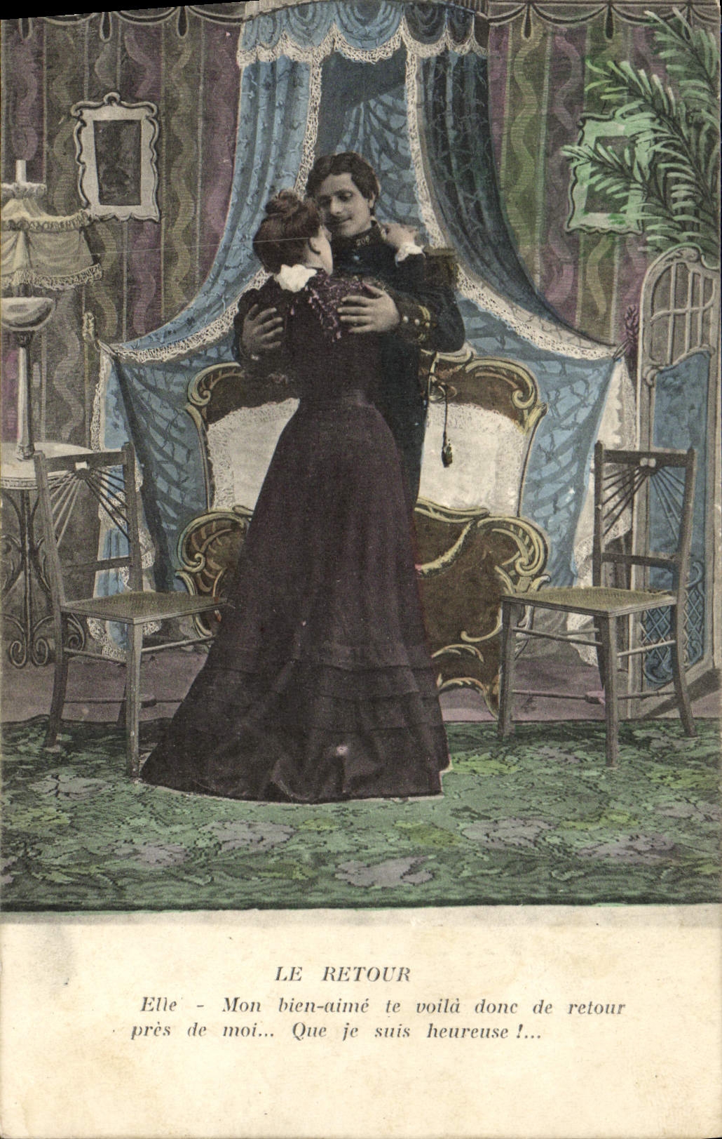 Le Retour — scène d'amour — éditeur non visible