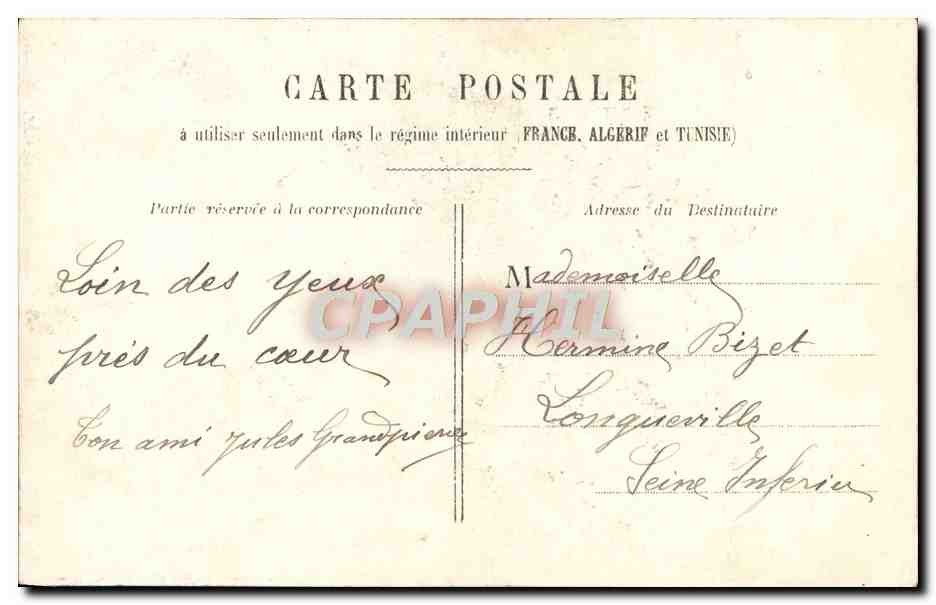 Le Retour — scène d'amour — éditeur non visible — Achterkant