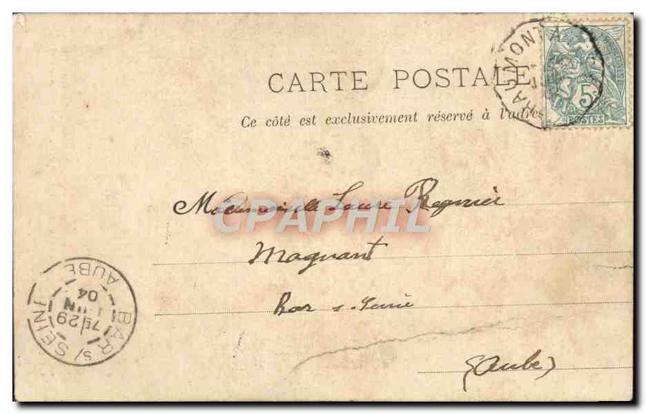 Scène de forêt — Indiscrétion — éditeur non visible — Reverso