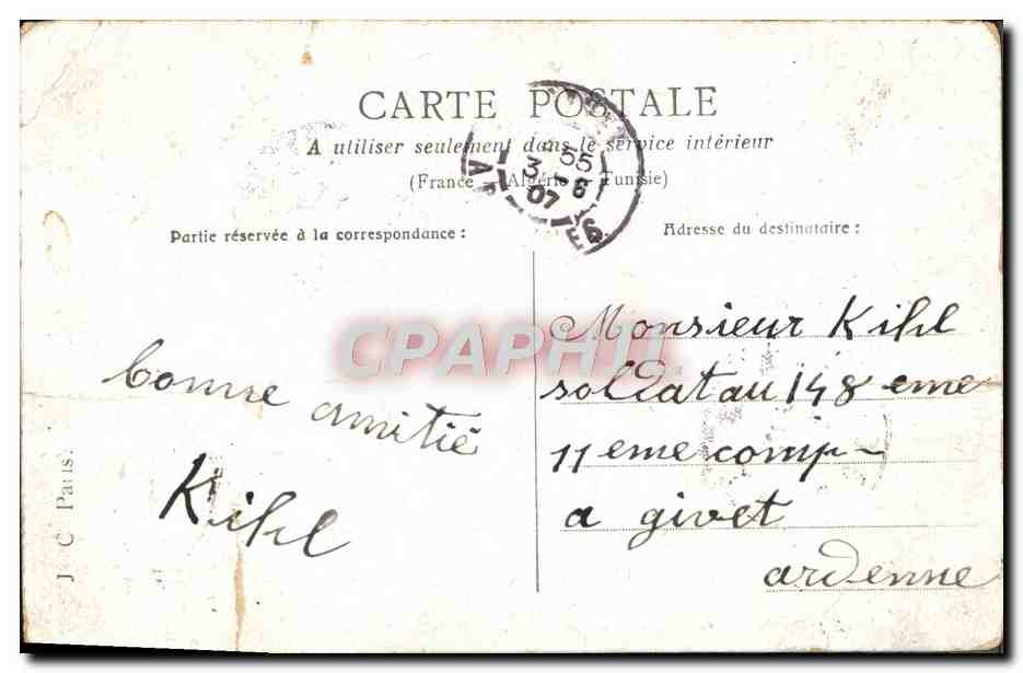 CPA Fantaisie Femme Nourrice Soldat Militaria — Reverso