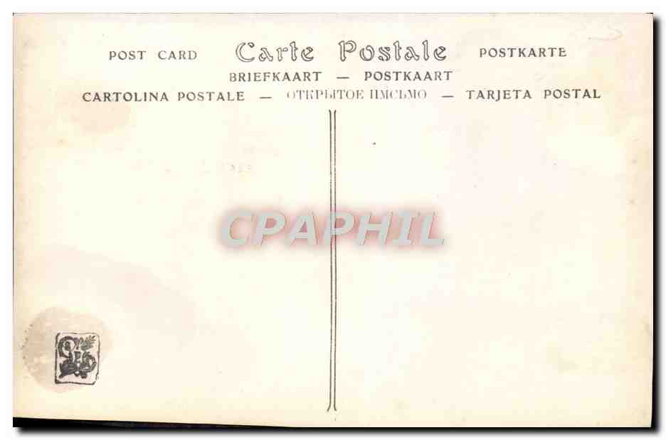 CPA Fantaisie Femme Salon 1914 Leon Felix Le dejeuner sous la tonnelle — Rückseite