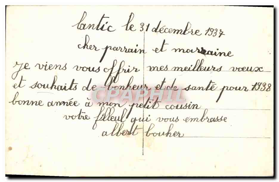 CPA Fantaisie Enfant Brouette — Rückseite