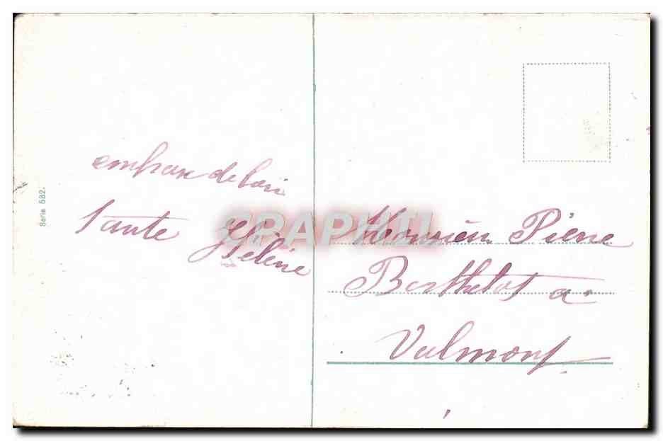CPA Fantaisie Enfants Champignons Champignon  — Verso
