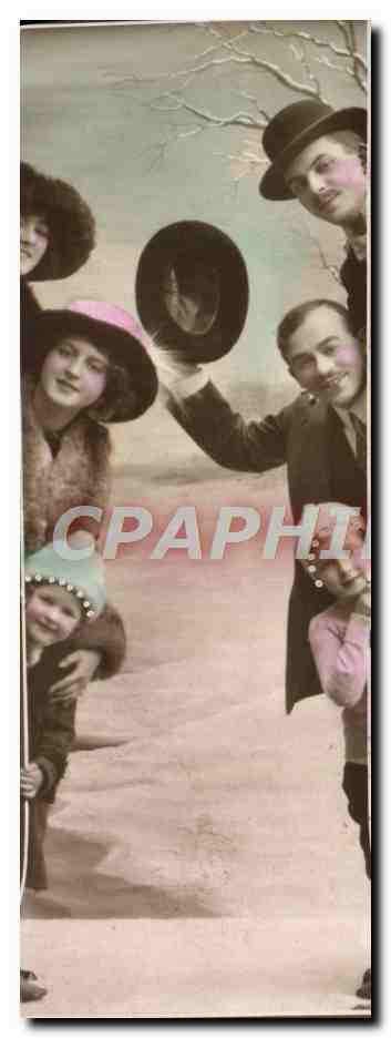 CPA Fantaisie Femmes Enfant 