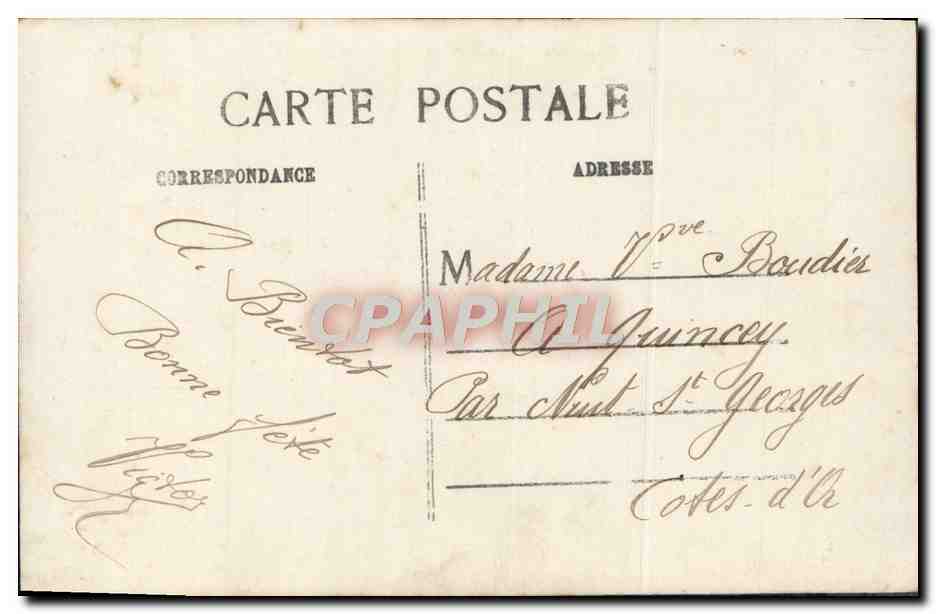 CPA Fantaisie Homme Vive Ste Marie — Rückseite