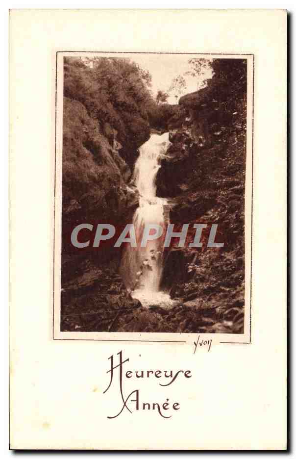 CPA Fantaisie Cascade Heureuse annee