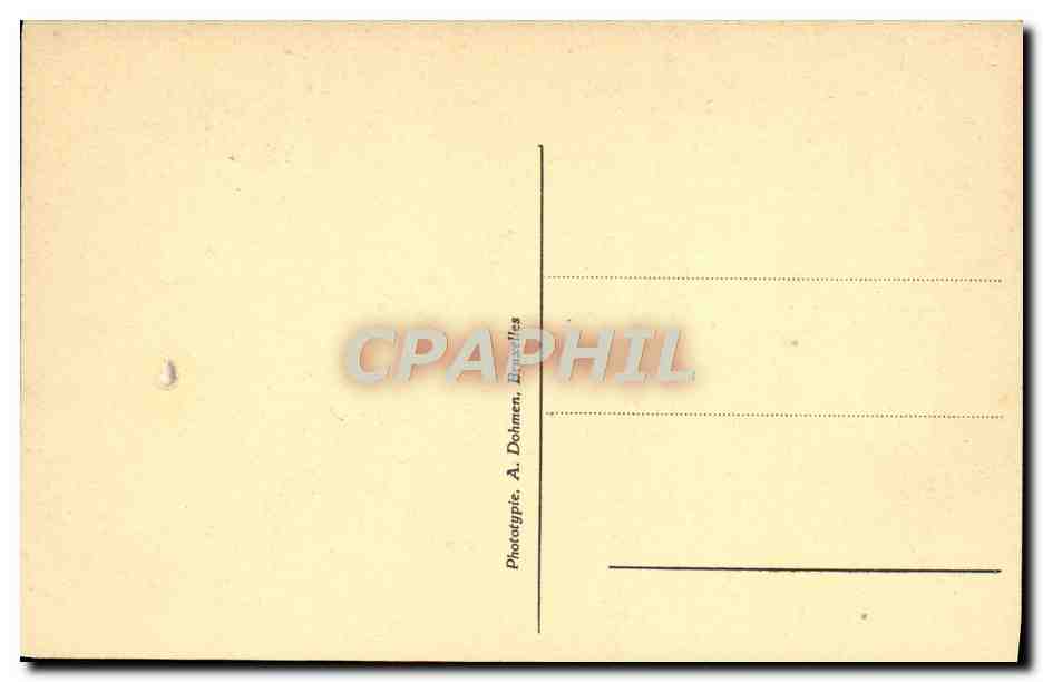 CPA Anvers Chevaux de Corporation — Back