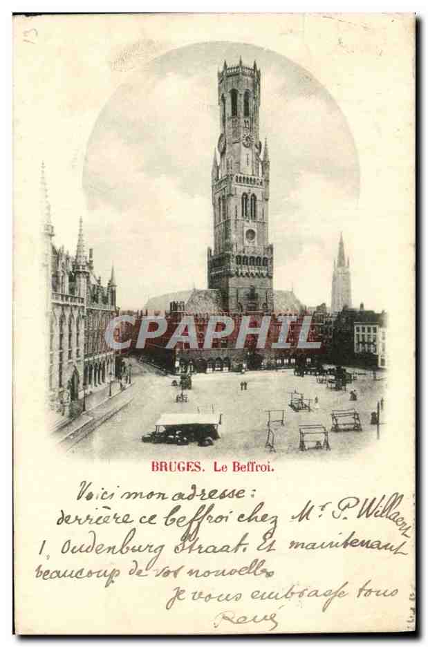 CPA Bruges Le Beffroi