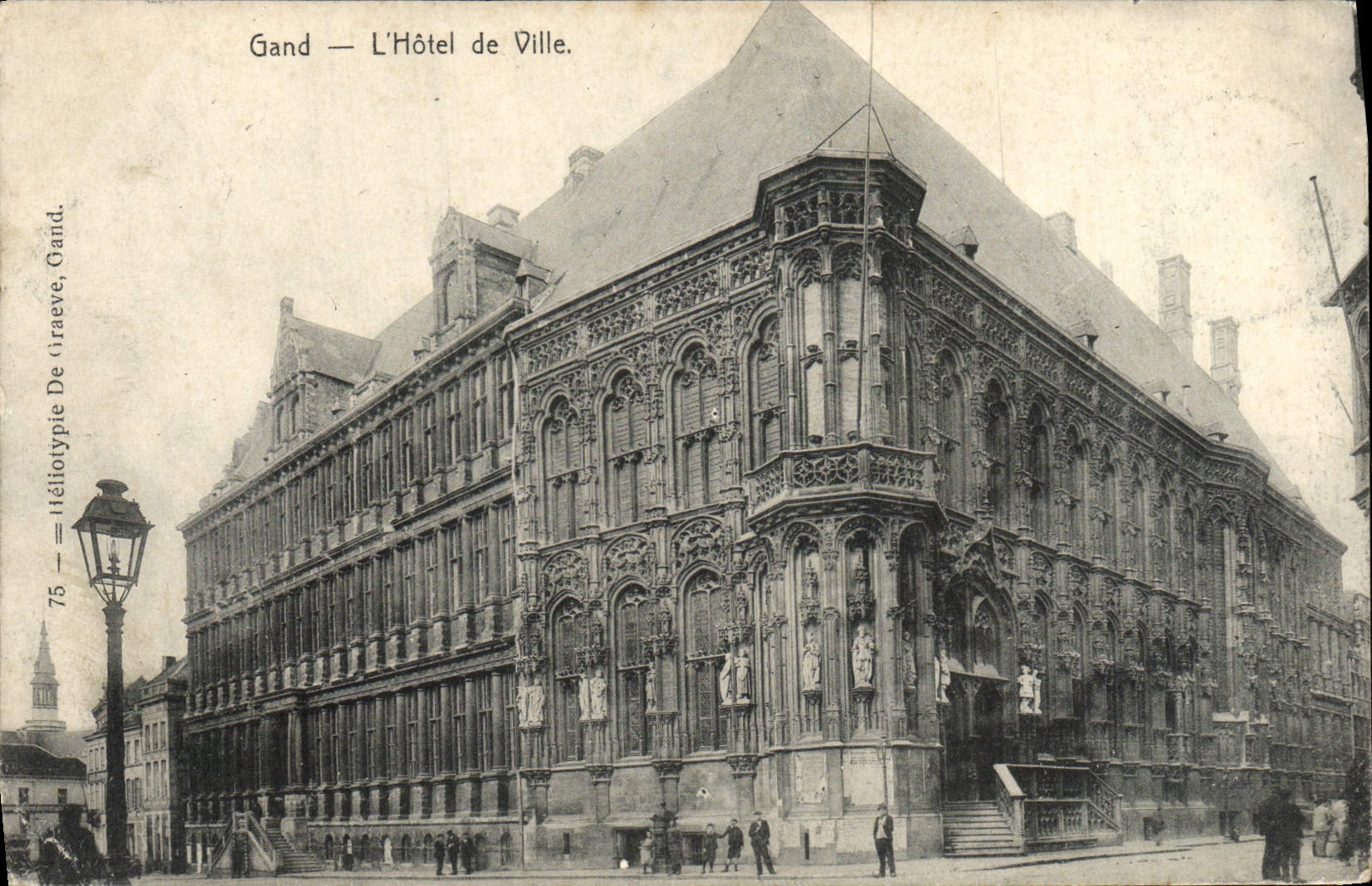 CPA Gand L'Hotel de Ville