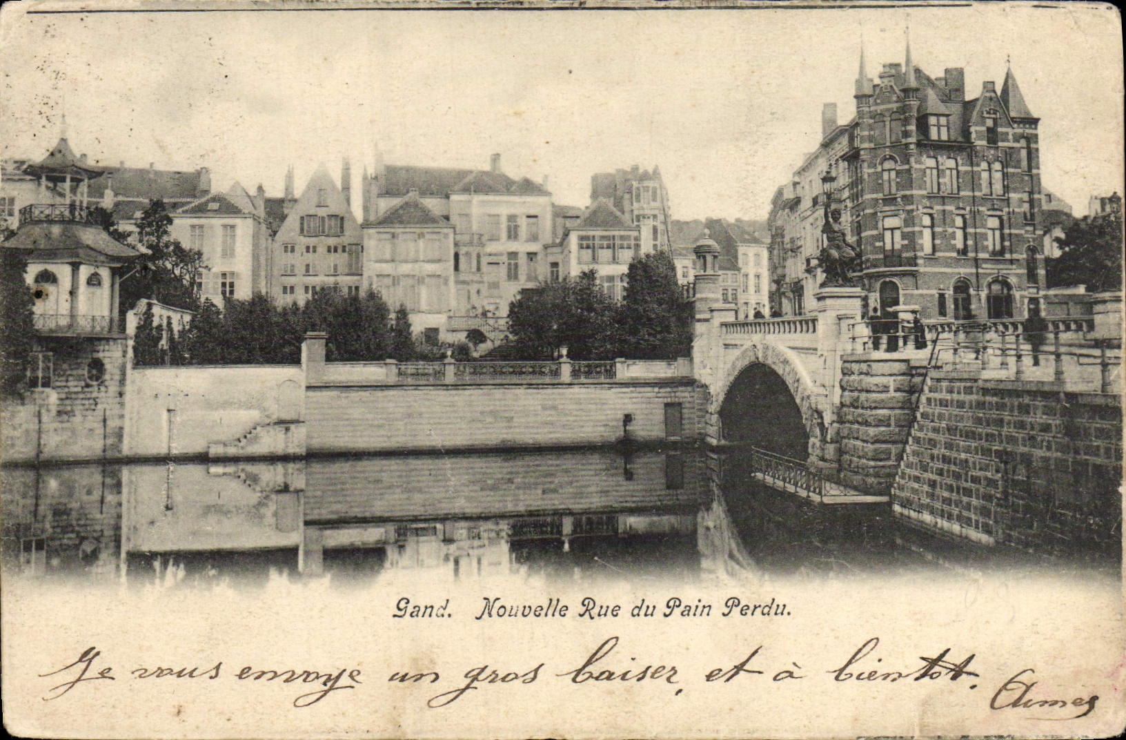 CPA Gand Nouvelle Rue du Pain Perdu