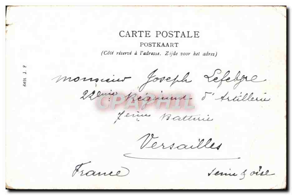 CPA Liege Exposition Universelie Liege 1905 Statue du pont de Fragnee — Reverso