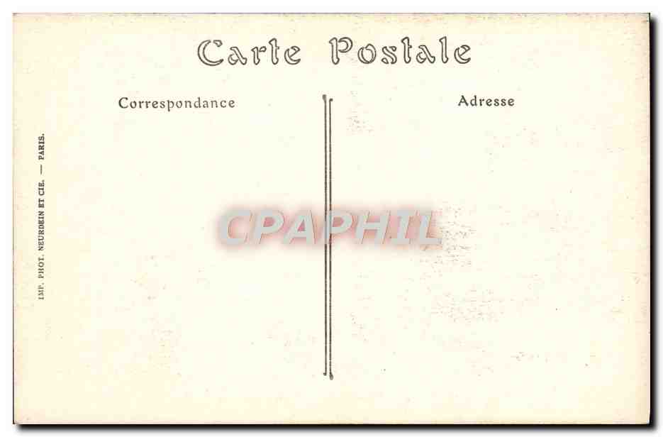 Ypres — Conciergerie avant et après le Bombardement — Photo Antony, Ypres. Visé Paris N° 290715-1 — Rückseite
