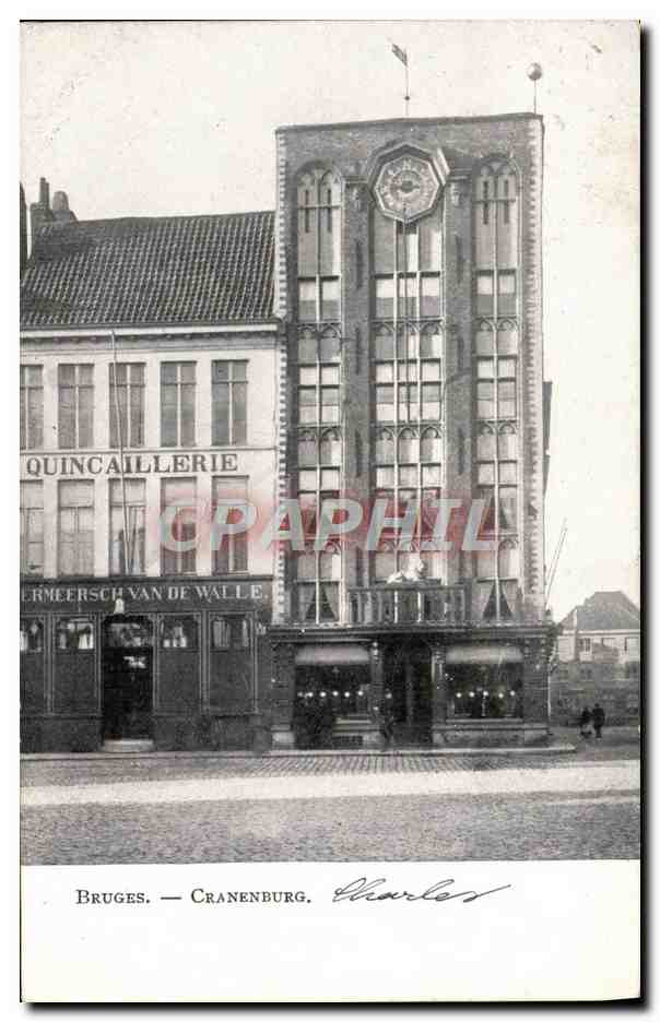 CPA Bruges Cranenburg Quincaillerie