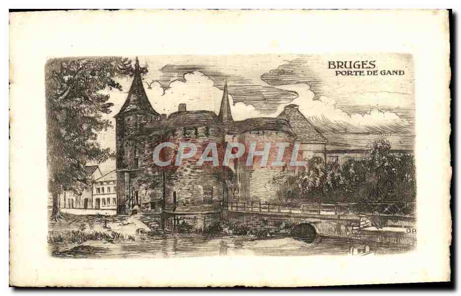 CPA Bruges Porte de Gand