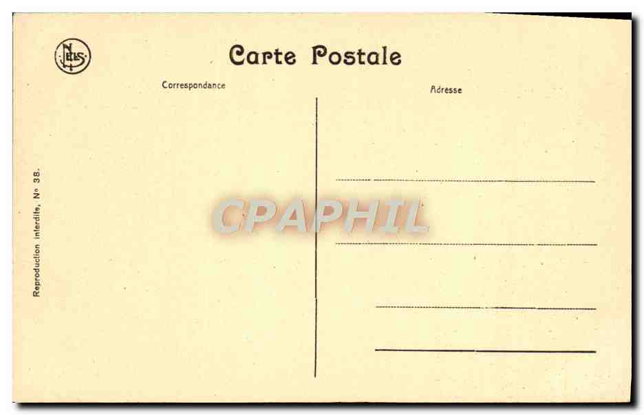 Maredsous-Abbaye — Salle Capitulaire — éditeur NELS, n° 38 — Reverso