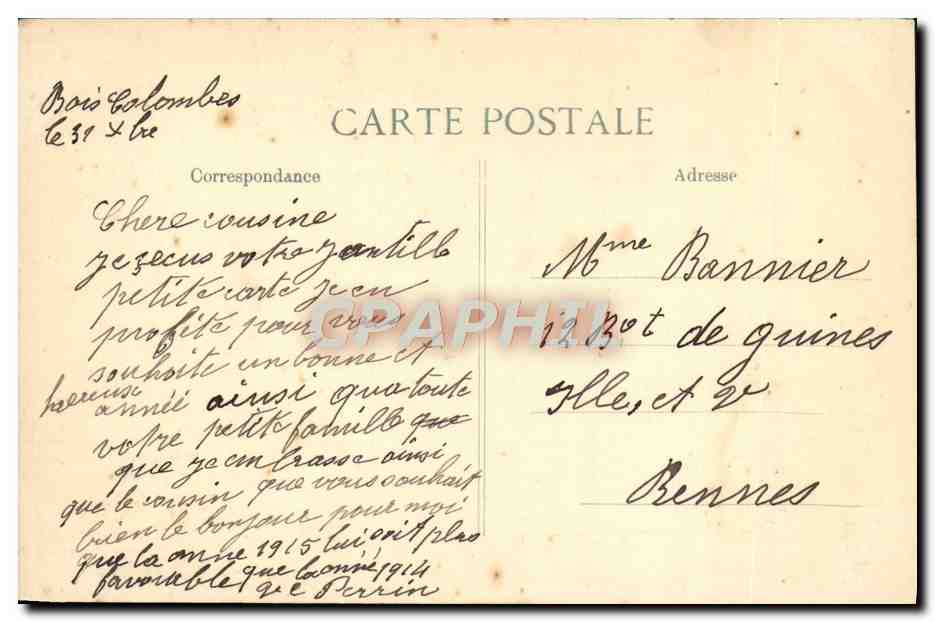 S.M. Albert Ier — Roi des Belges décoré de la médaille militaire — éditeur non visible — Reverso