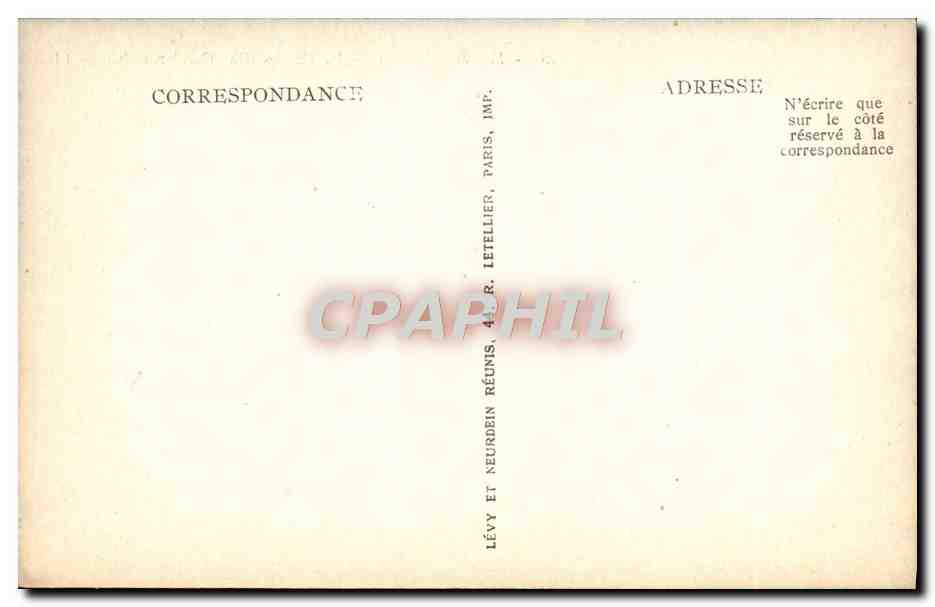 CPA Monaco Monte Carlo le Casino — Rückseite