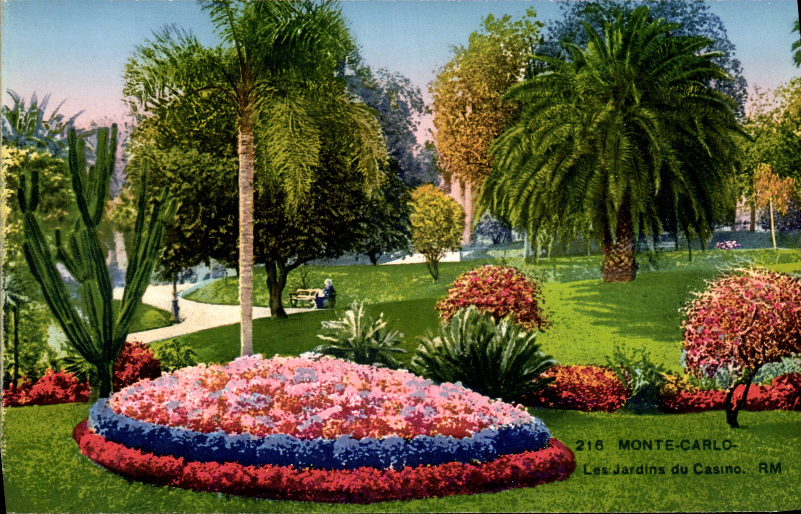 CPA Monaco Monte Carlo Les Jardins du Casino