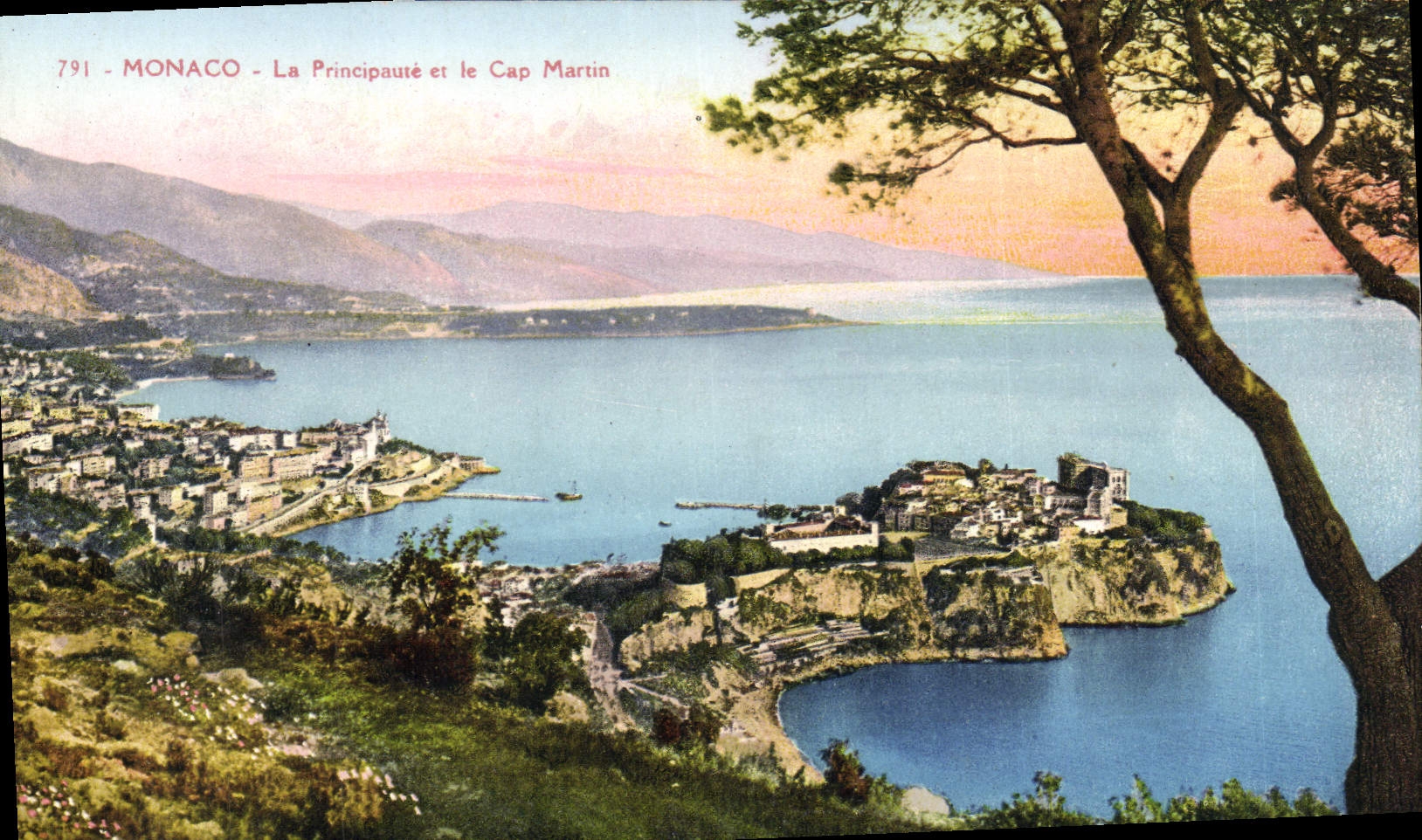 CPA Monaco La Principaute et le Cap Martin