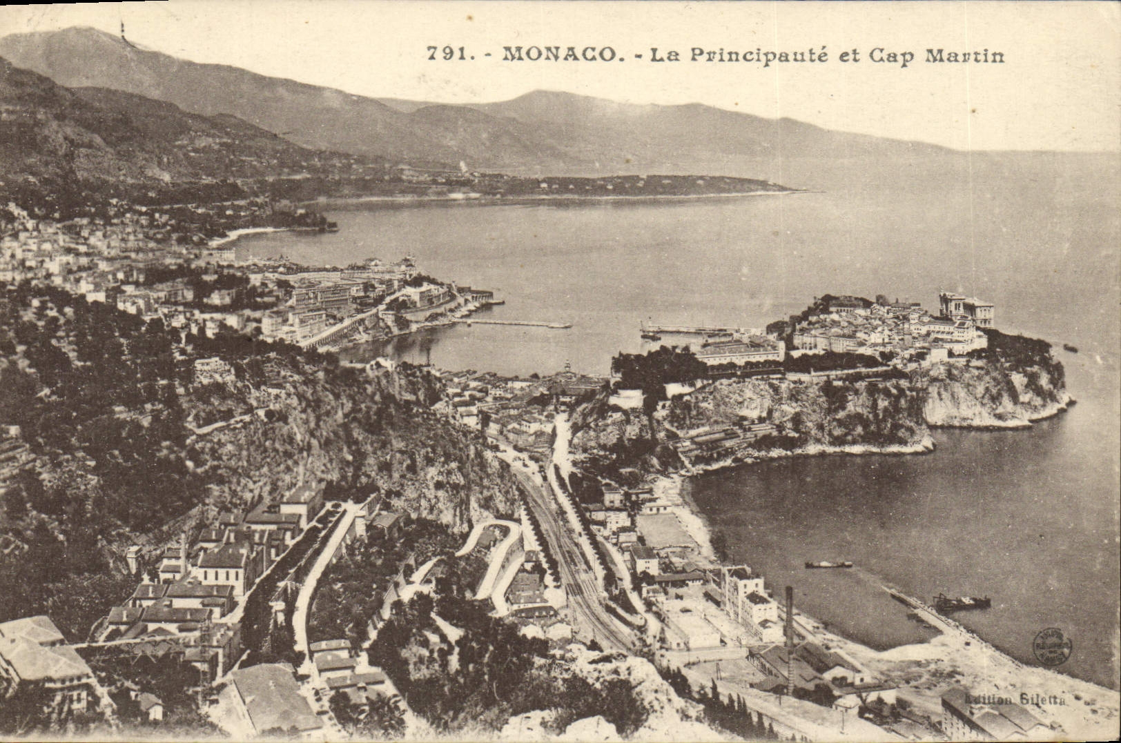 CPA Monaco La Principaute et Cap Martin