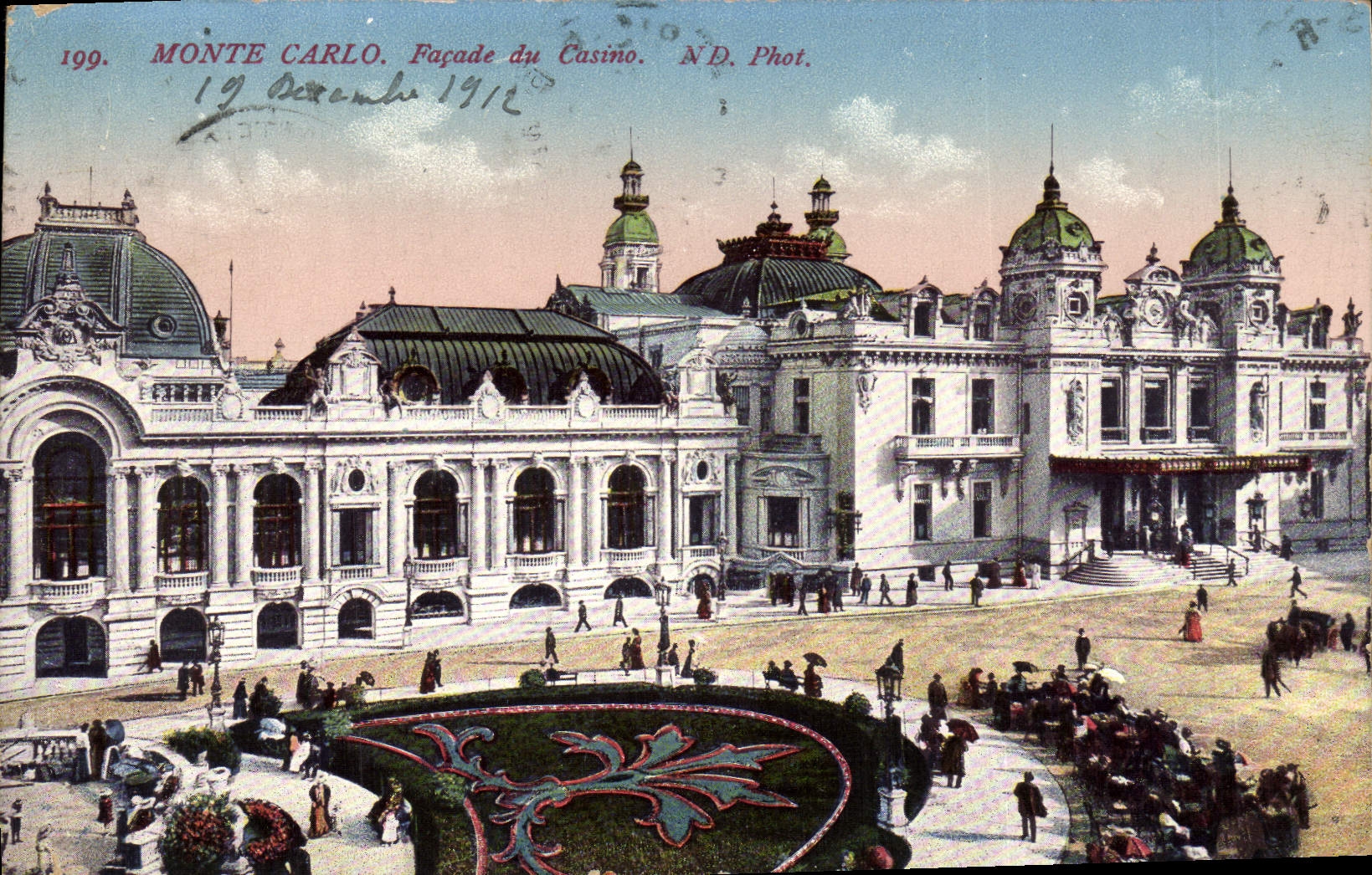 CPA Monaco Monte Carlo Facade du Casino
