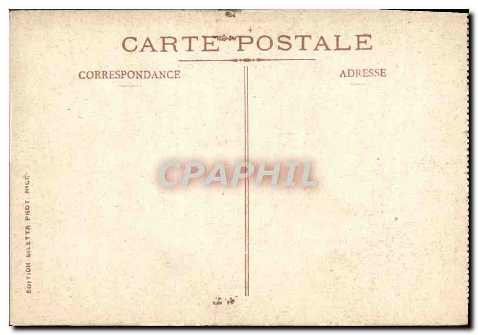 CPA Monaco Monte Carlo Vue Generale prise de Beausoleil — Rückseite