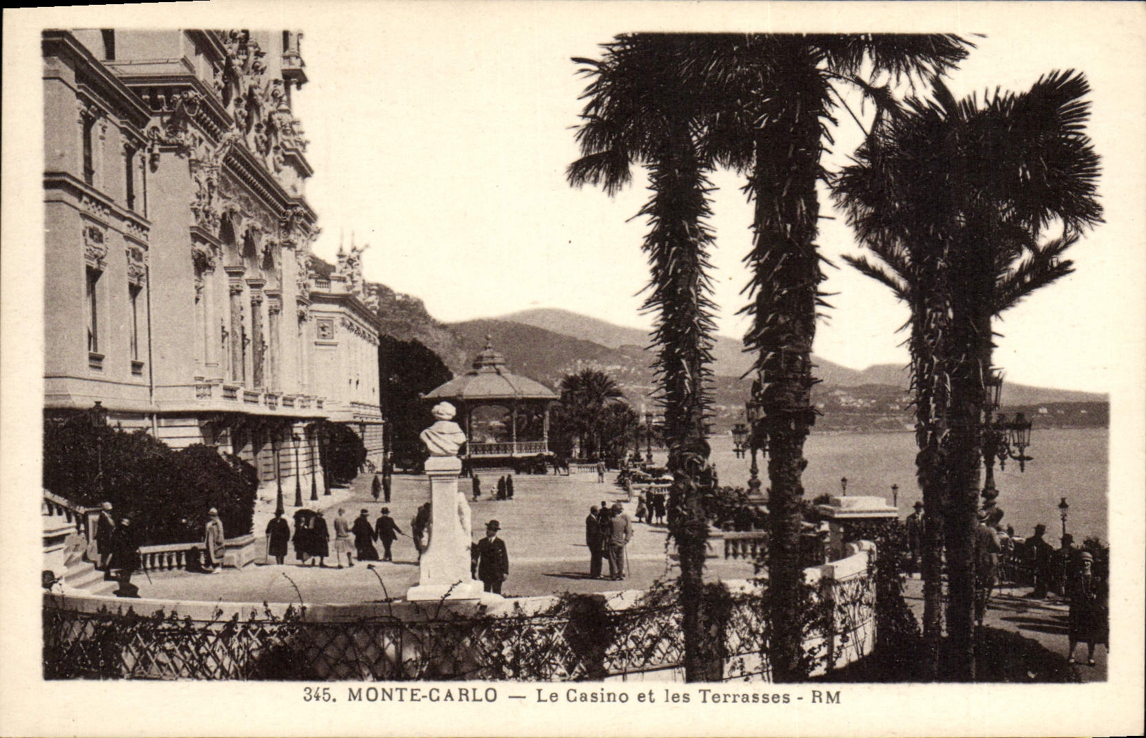 CPA Monaco Monte Carlo Le Casino et les Terrasses