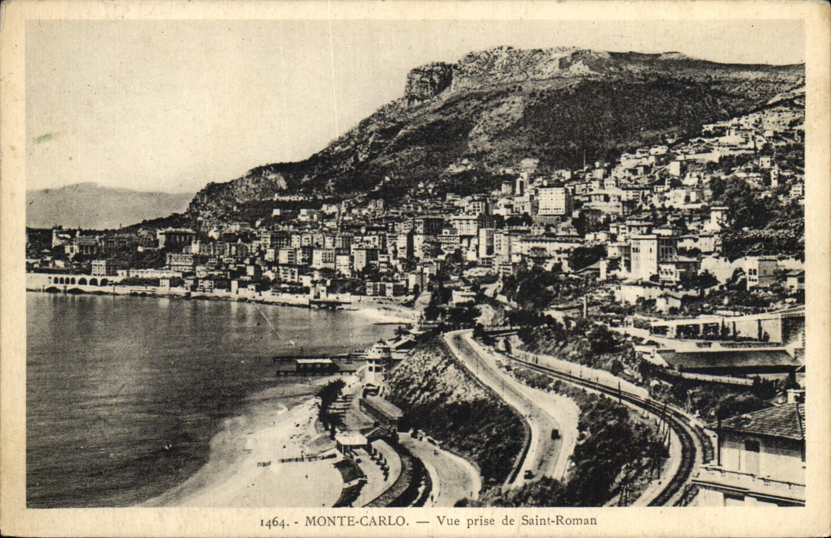 CPA Monte Carlo Vue Prise de Saint Roman