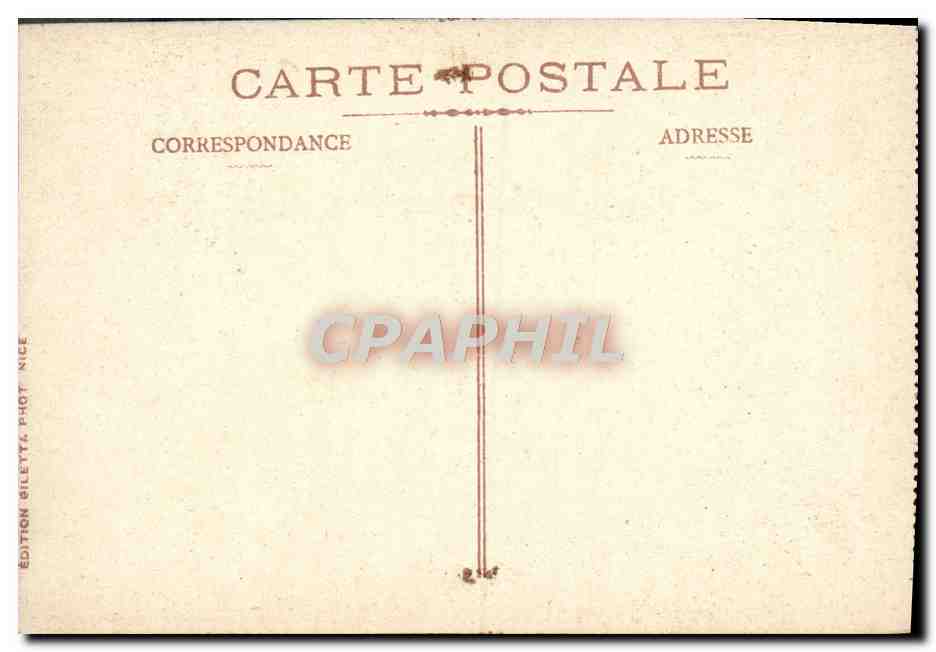 CPA Monte Carlo Theatre et Terrasse Vue sur Monaco — Rückseite
