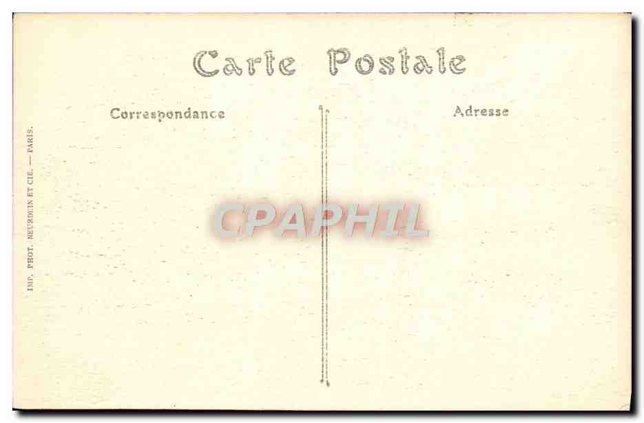 CPA Monaco Le Palais du Prince et la Tete d eChien  — Verso