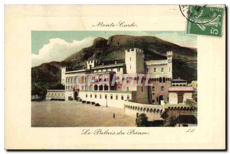 CPA Monaco Monte Carlo Le palais du prince
