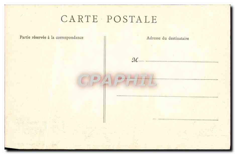 CPA Monaco Le casino — Rückseite