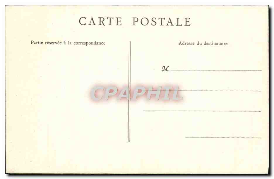 CPA Monaco Les terrasses — Verso
