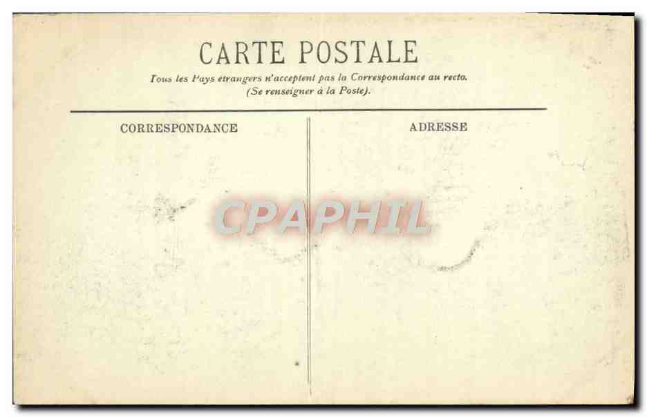 CPA Monte Carlo Vers les Moulins Cafe de Paris — Rückseite