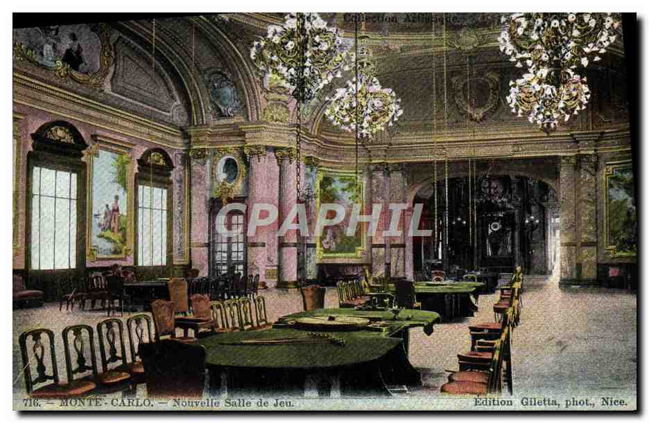 CPA Monte Carlo Nouvelle Salle de Jeu