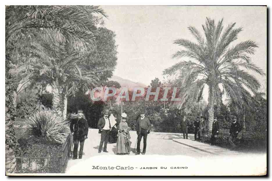 CPA Monte Carlo Jardin Du Casino