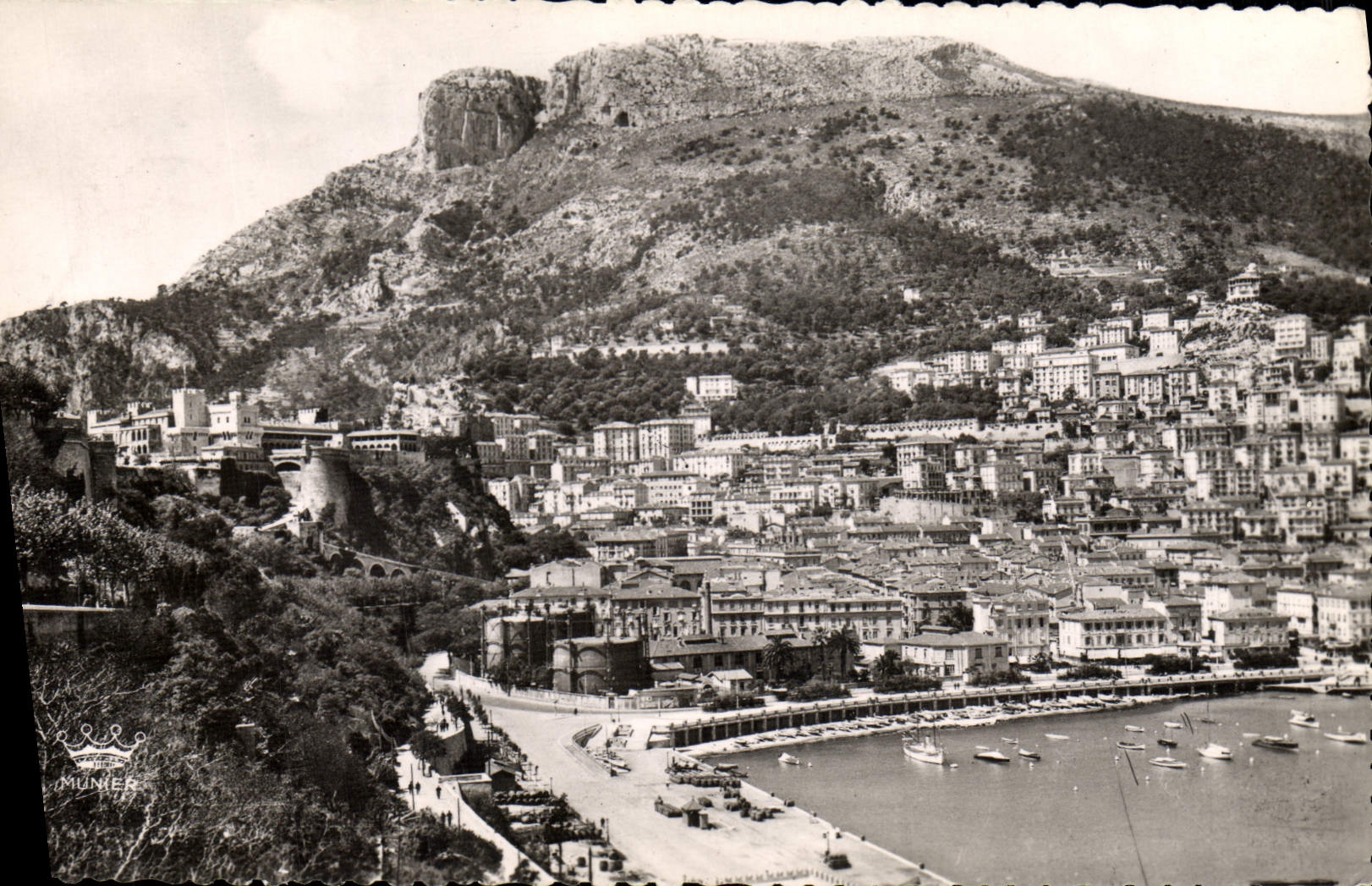 CPM Monaco Monte Carlo Le palais du Prince et la Condamine 