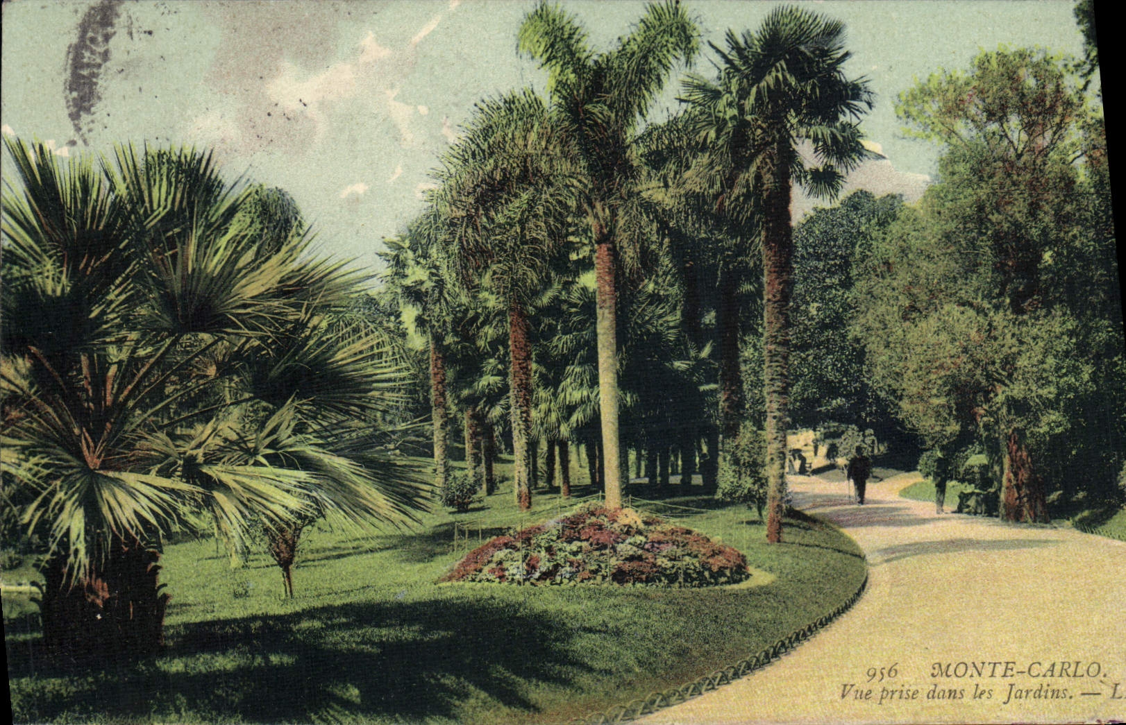 Monte-Carlo — Vue prise dans les Jardins — L. n° 956