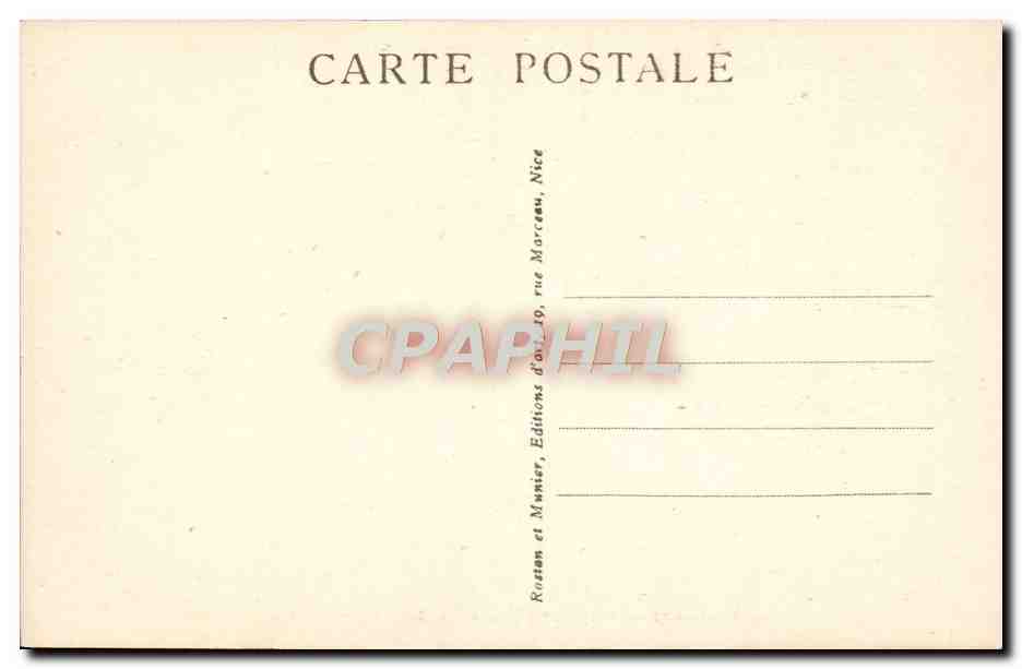 Casino de MONTE-CARLO — La Salle Schmitt — RM — Rückseite
