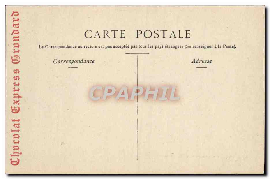 CPA Monte Carlo Terrasse Du Casino — Rückseite