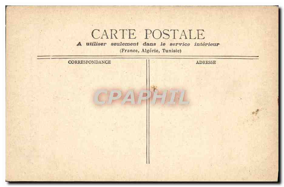 CPA Monte Carlo Theatre Du Casino — Rückseite