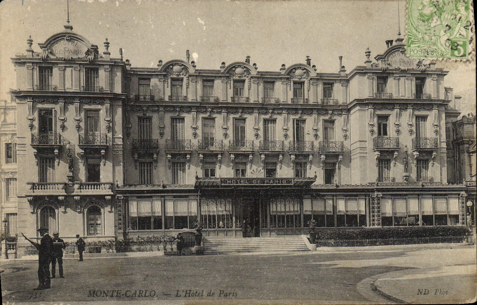 CPA Monte Carlo L'Hotel de Paris