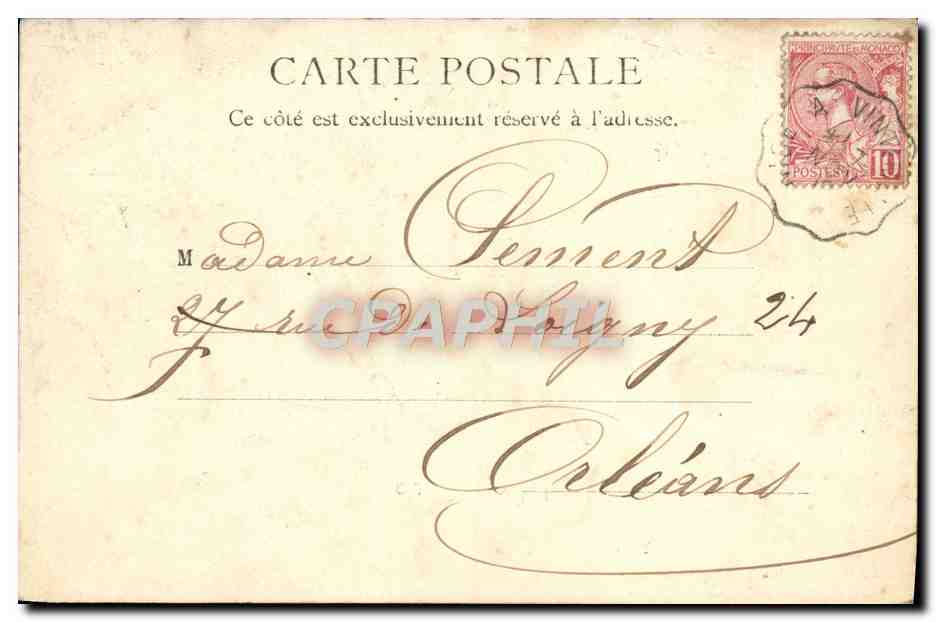 CPA Monte Carlo Casino Nouvelle salle de jeu — Rückseite