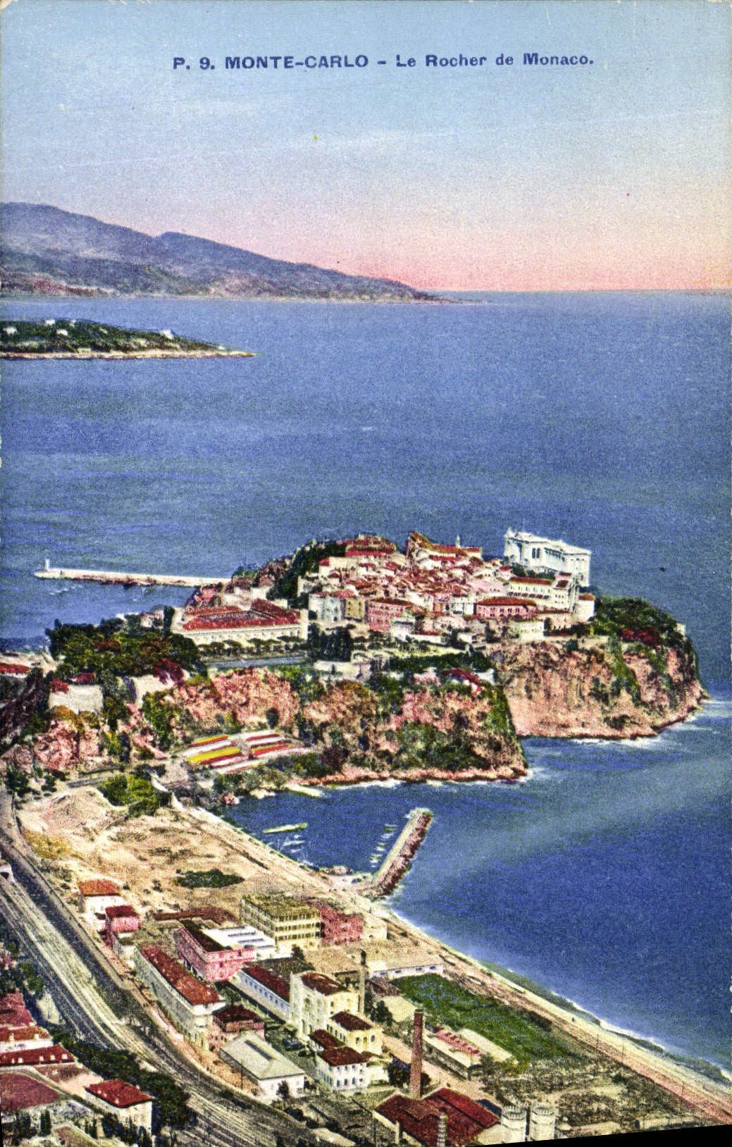 CPA Monaco et Monte Carlo Le Rocher de Monaco